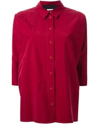 Camicia elegante rossa di MM6 MAISON MARGIELA