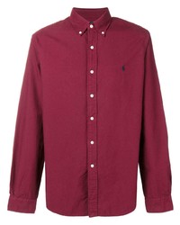 Camicia elegante rossa di Ralph Lauren