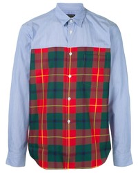 Camicia elegante scozzese multicolore di Comme Des Garcons Homme Plus