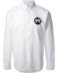 Camicia elegante stampata bianca e nera di Soulland