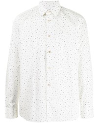 Camicia elegante stampata bianca di Paul Smith