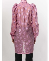 Camicia elegante stampata fucsia di Daizy Shely