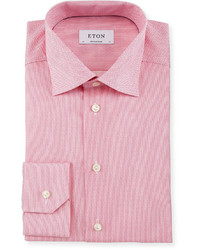 Camicia elegante stampata rosa