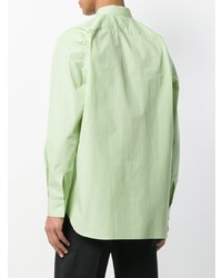 Camicia elegante verde menta di Comme Des Garcons SHIRT