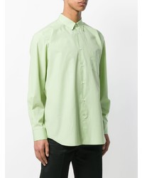 Camicia elegante verde menta di Comme Des Garcons SHIRT