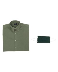 Camicia elegante verde oliva di Paul & Shark