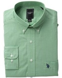 Camicia elegante verde