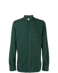 Camicia elegante verde scuro di Aspesi