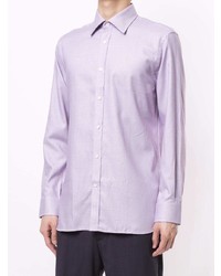 Camicia elegante viola chiaro di Gieves & Hawkes