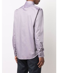 Camicia elegante viola chiaro di BOSS