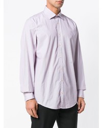 Camicia elegante viola chiaro di Massimo Alba