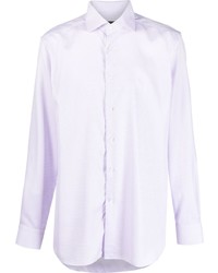 Camicia elegante viola chiaro di Corneliani