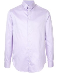 Camicia elegante viola chiaro di Giorgio Armani