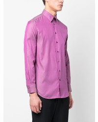 Camicia elegante viola melanzana di Etro