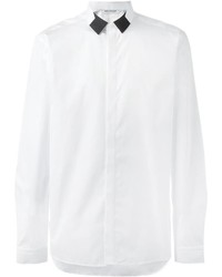 Camicia geometrica bianca di Neil Barrett