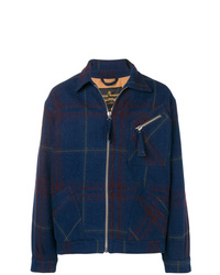 Camicia giacca a quadri blu scuro di Vivienne Westwood Anglomania