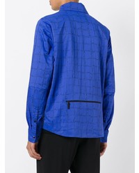Camicia giacca a quadri blu di The North Face