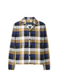 Camicia giacca a quadri multicolore di Golden Goose Deluxe Brand