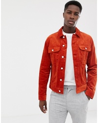 Camicia giacca arancione di ASOS DESIGN