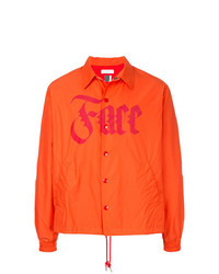 Camicia giacca arancione di Facetasm