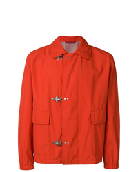 Camicia giacca arancione di Fay