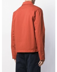 Camicia giacca arancione di YMC