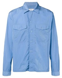 Camicia giacca azzurra di Ami Paris