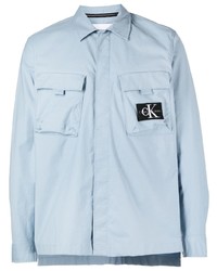 Camicia giacca azzurra di Calvin Klein
