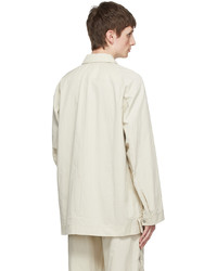 Camicia giacca beige di 3.1 Phillip Lim