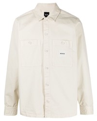 Camicia giacca beige di BOSS