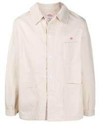 Camicia giacca beige di Danton