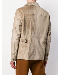 Camicia giacca beige di Ajmone
