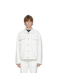 Camicia giacca bianca di Acne Studios