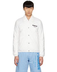 Camicia giacca bianca di Alexander McQueen