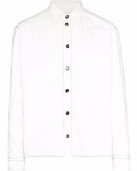 Camicia giacca bianca di Bottega Veneta