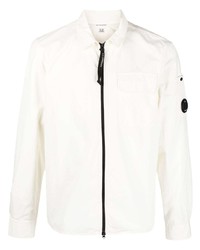 Camicia giacca bianca di C.P. Company