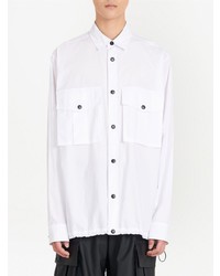Camicia giacca bianca di Balmain