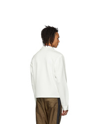Camicia giacca bianca di Prada