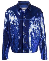 Camicia giacca blu scuro di Moschino
