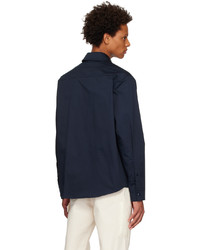 Camicia giacca blu scuro di Moncler