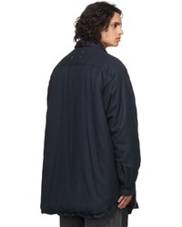 Camicia giacca blu scuro di Maison Margiela