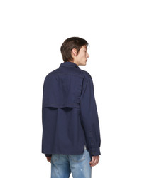 Camicia giacca blu scuro di Acne Studios