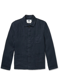 Camicia giacca blu scuro di Nn07