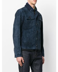 Camicia giacca blu scuro di Gucci
