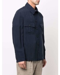 Camicia giacca blu scuro di Giorgio Armani