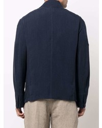 Camicia giacca blu scuro di Giorgio Armani