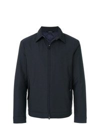 Camicia giacca blu scuro di Z Zegna