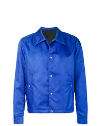 Camicia giacca blu di AMI Alexandre Mattiussi