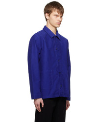 Camicia giacca blu di A.P.C.