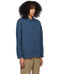 Camicia giacca blu di Sunspel